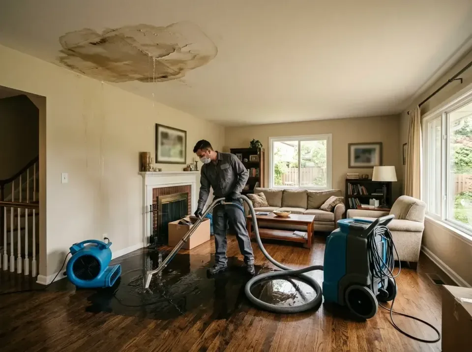 attic-pipe-burst-ceiling-drip-008 — frequently asked questions, Water Damage Restoration & Carpet Care in Laplace, LA
